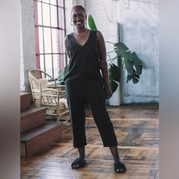 Aliya Wanek Noémie Jumper Stonewash Black (charcoal grey) Cotton size XS - Picture 11 of 11